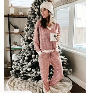 Cozy Striped Pajama Set